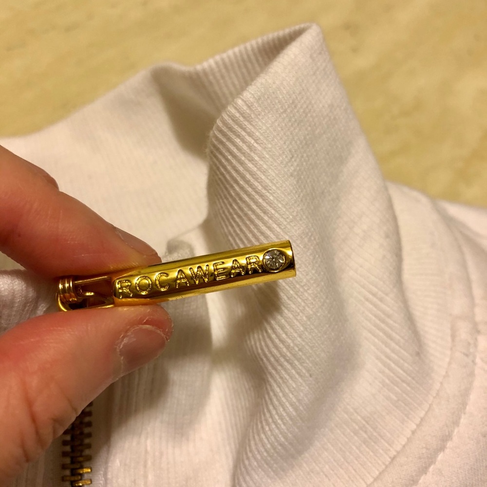 New Rocawear Logo Embellished Bomber Jacket - Picture 10 of 12
